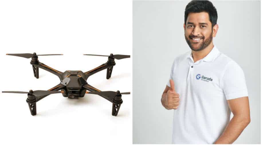 Dhoni Launches Drone 'Droni'